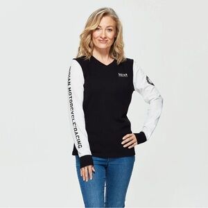 Indian Motorcycle Colorblock Racing Tee - Black - Medium